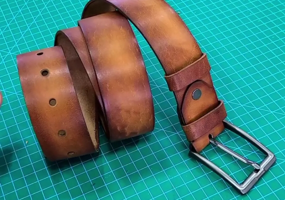 Покроковий гайд: як зробити ремінь власноруч із натуральної шкіри