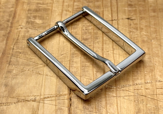 Пряжка ременная 12243 никель 35 мм Италия