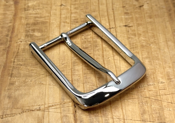 Пряжка ременная 12311 никель 35 мм Италия