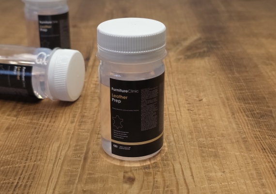 Очиститель кожи подготовка перед окрашиванием Furniture Clinic Leather Prep 50 мл