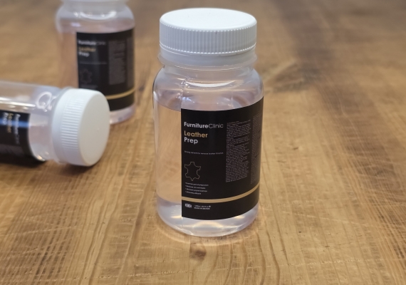 Очиститель кожи подготовка перед окрашиванием Furniture Clinic Leather Prep 100 мл