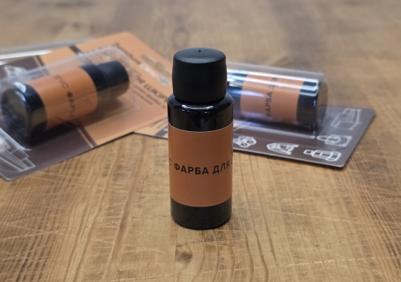 Универсальная краска для кожи 3 в 1 Furniture Clinic Leather Repair Paint 30 мл черная