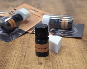 Комплект краски для кожаного руля Furniture Clinic Англия 15 мл черная