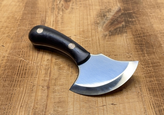 Шерфовальный нож полумесяц 85 мм сталь М390