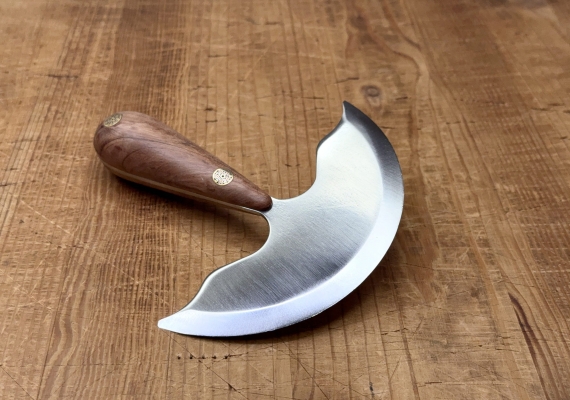 Шерфовальный нож полумесяц 125 мм сталь М390