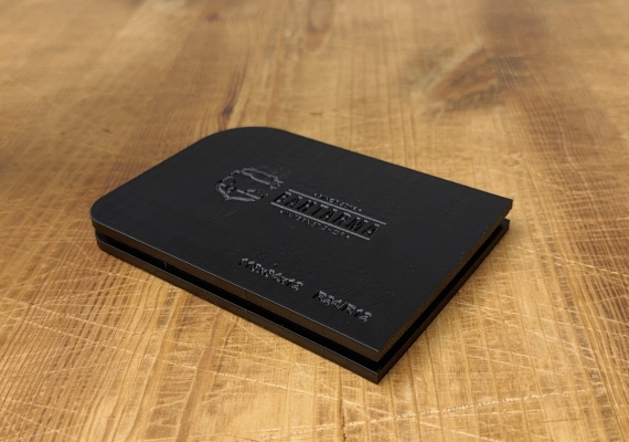 Колодка для кошелька L-образной формы 118х84х12 мм Bahtarma economy