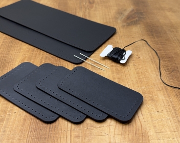 Шкіряний конструктор: гаманець Buttero Black