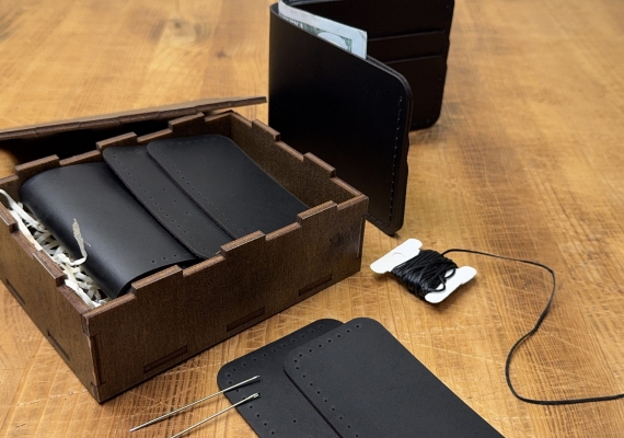 Подарочный конструктор: кошелек Buttero Black