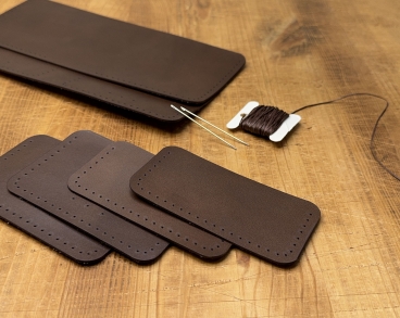 Шкіряний конструктор: гаманець Buttero Chocolate