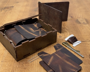 Подарочный конструктор: кошелек-зажим Crazy Brick