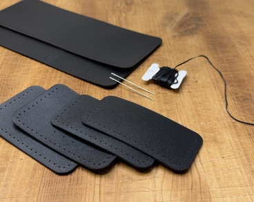 Кожаный конструктор: кошелек Kaiser Black