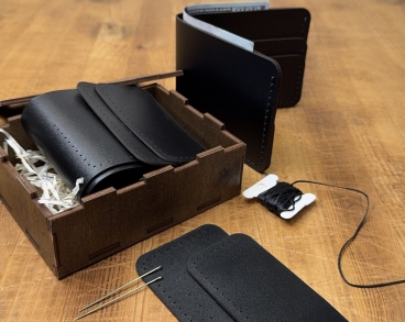 Подарочный конструктор: кошелек Kaiser Black