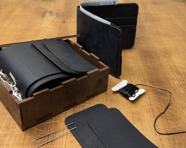 Подарунковий конструктор: гаманець Crazy Black