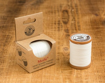 Нить Meisi linen thread ms007 white 0.45 mm