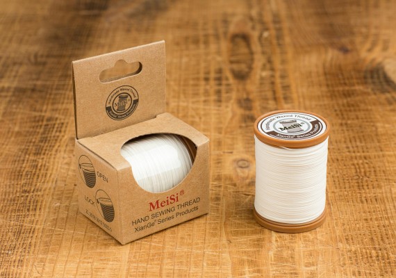 Нить Meisi linen thread ms007 white 0.55 mm