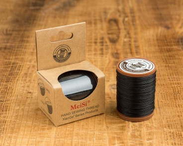 Нить Meisi linen thread ms001 black 0.55 mm
