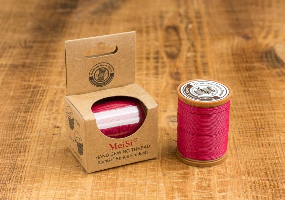 Нитка Meisi linen thread ms009 red 0.55 mm