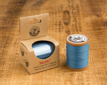 Нить Meisi linen thread ms022 lake blue 0.55 mm