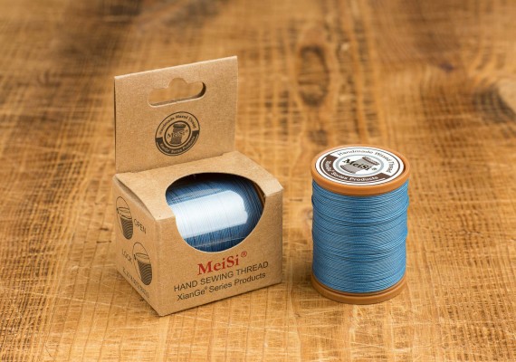 Нить Meisi linen thread ms022 lake blue 0.45 mm