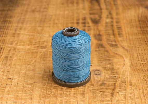 Нитка Meisi linen super fine thread ms022 lake blue 0.55 mm