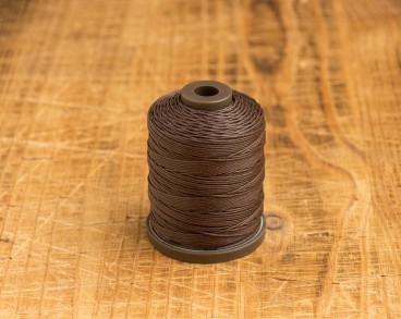 Нить Meisi linen super fine thread ms002 coffe 0.45 mm