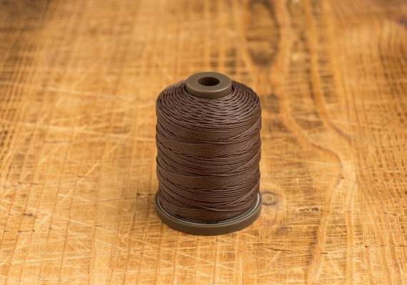 Нитка Meisi linen super fine thread ms002 coffe 0.45 mm