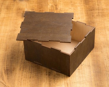 Подарочная коробка 02-01 14х14х6.5 см