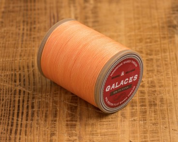 Плоская вощеная нить Galaces персик s061 0.8 мм