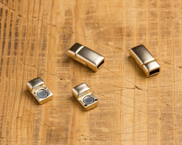 Застежка для браслета магнитная золото 6x3 мм