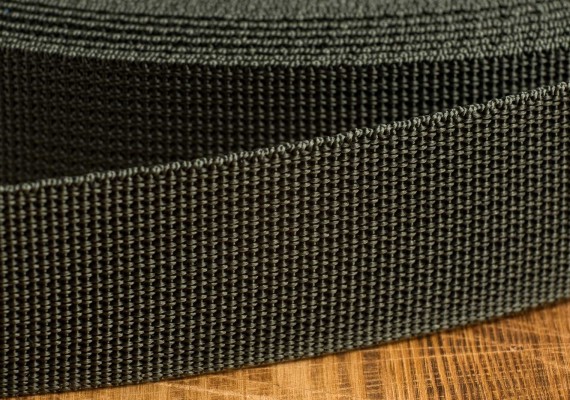 Текстильна стрічка хакі 40 мм