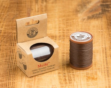 Нить Meisi linen thread ms002 coffe 0.55 mm