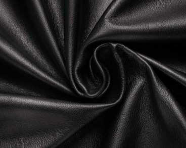 Одежная кожа Tenero черная сорт Lux