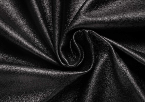 Одежная кожа Tenero черная сорт Lux