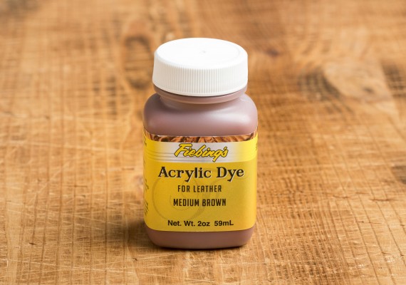 Фарба для поверхні Fiebings acrylic dye коричнева