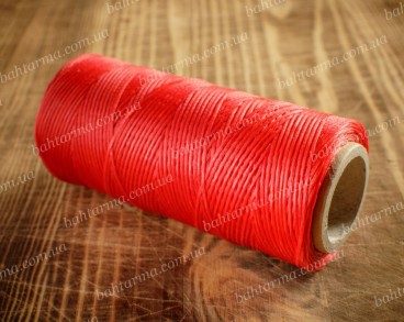 Вощена нитка Bahtarma червона товщина 1 мм