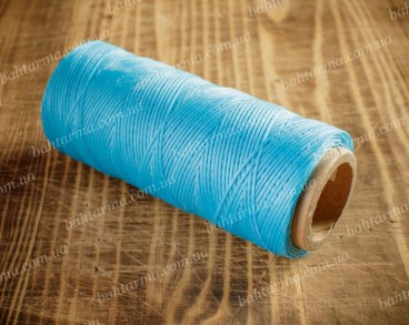 Вощена нитка Bahtarma блакитна товщина 0.8 мм