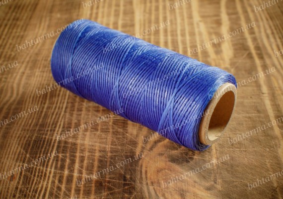 Вощеная нить Bahtarma светло-синяя толщина 0.8 мм
