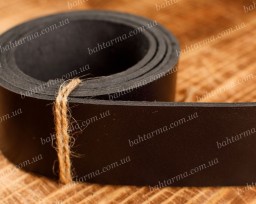 Ремінна смуга р/д premium 4 см, чорний, Італія