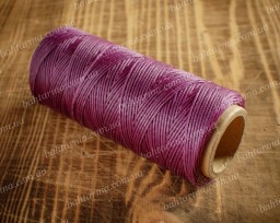 Вощеная нить, фиолетовая, толщина 1 мм