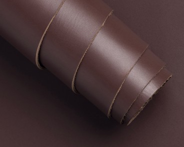 Ремінний чепрак з покриттям х/д 3.8 - 4.0 мм, шоколад