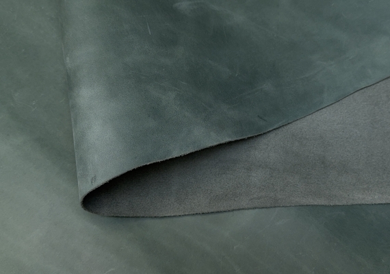 Кожа Crazy Horse зеленая 1.4 – 1.6 мм сток