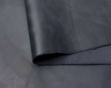 Кожа Crazy Horse синяя 1.1 - 1.3 мм сток