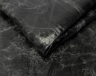 Кожа МРС 0.9 - 1.1 мм черный мрамор Италия