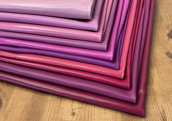 Шкіра МРХ рожева асорті